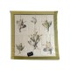 VINTAGE FOULARD TABLEAU DE CHASSE D'HERMES PAR HENRI DE LINARES SOIE VERT 350€