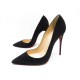  NEUF CHAUSSURE CHRISTIAN LOUBOUTIN SO KATE 39.5 ESCARPINS CUIR VERNI 