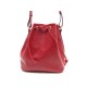 SAC A MAIN LOUIS VUITTON NOE PM EN CUIR EPI ROUGE 