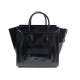 NEUF SAC A MAIN CELINE LUGGAGE MEDIUM EN CUIR VERNI NOIR HAND BAG PURSE 2600€