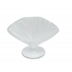 NEUF VASE LALIQUE FRANCE ICHOR EN CRISTAL INCOLORE TRANSPARENT CRYSTAL 3800€