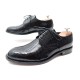 NEUF CHAUSSURES LOUIS VUITTON BLACKJACK DERBY 7 41 EN CUIR VERNI NOIR SHOES 690€