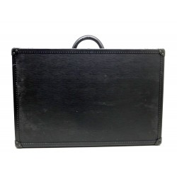 VINTAGE VALISE LOUIS VUITTON ALZER 75 EN CUIR EPI NOIR MALLE BAGAGE TRUNK 6900€