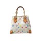 SAC A MAIN LOUIS VUITTON AUDRA MONOGRAM MULTICOLORE TOILE BLANCHE HAND BAG 1375€