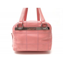 SAC A MAIN CHANEL EN CUIR CAVIAR ROSE MATELASSE PINK PURSE CLUTCH HAND BAG 2800€