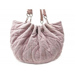 SAC A MAIN CHANEL 35 CM XL CABAS LOGO CC EN JEAN DENIM ROSE HAND BAG TOTE 3150€