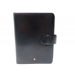 PORTE AGENDA MONTBLANC ORGANISEUR MEISTERSTUCK MOYEN FORMAT CUIR NOIR DIARY 415€