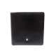 PORTE CARTES MONTBLANC PORTEFEUILLE 8CC MEISTERSTUCK EN CUIR NOIR BILLFOLD 290€