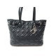 SAC A MAIN CHRISTIAN DIOR PANAREA MM CABAS SOFT EN TOILE NOIRE TOTE BAG 1140€