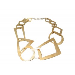 COLLIER VAN DER STRAETEN METAL DORE 