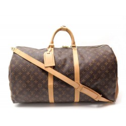 NEUF SAC DE VOYAGE A MAIN LOUIS VUITTON KEEPALL 55 BANDOULIERE MONOGRAM 