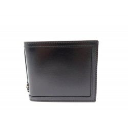 NEUF PORTEFEUILLE GUCCI 268324 PORTE CARTES HOMME EN CUIR NOIR BILLFOLD 295€