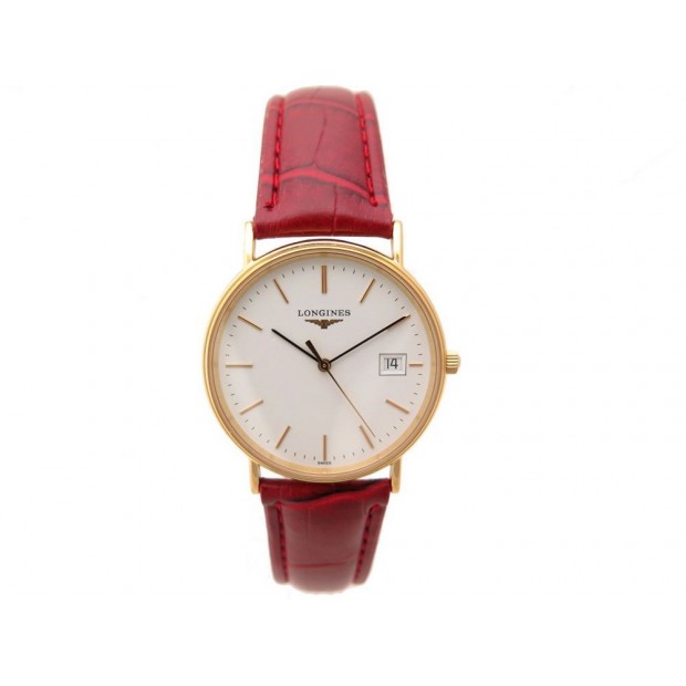 NEUF MONTRE LONGINES LA GRANDE CLASSIQUE L4.720.2 33 MM QUARTZ ACIER DORE 1190€