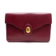  POCHETTE CHRISTIAN DIOR CUIR BORDEAUX 