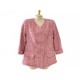 VESTE BOUTONNEE CHANEL P47860 T 50 XL EN TWEED ROSE MANTEAU PINK JACKET 5000€