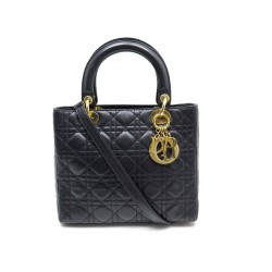  SAC A MAIN LADY DIOR NOIR & DORE 