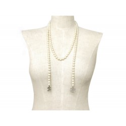 COLLIER CHANEL SAUTOIR EN PERLES 2008 