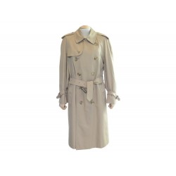 IMPERMEABLE BURBERRYS MANTEAU DOUBLURE LAINE SHORT C85A 48 XL TRENCH COAT 1500€