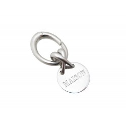 PORTE CLES CHAUMET MAISON LIEN EN ARGENT MASSIF 925 ROND SILVER STERLING KEYRING