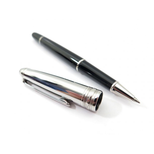 NEUF STYLO BILLE ROLLERBALL MONTBLANC MEISTERSTUCK DOUE 05019 23363 ACIER 525