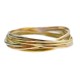 BRACELETS CARTIER TRINITY SEMAINIER 3 ORS JAUNE ROSE BLANC 18K 68GR 16 CM 13800€