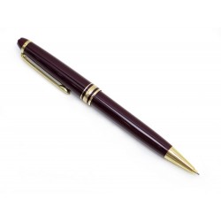 STYLO MONTBLANC MEISTERSTUCK PORTE MINES RESINE BORDEAUX & DORE PEN 355€