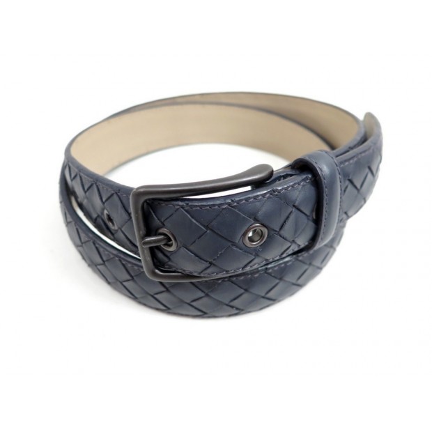 CEINTURE BOTTEGA VENETA GRISE 