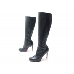 BOTTES CHRISTIAN LOUBOUTIN 38.5 NOIR 