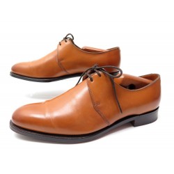 NEUF CHAUSSURES ALFRED SARGENT CECIL 7.5E 41.5 RICHELIEU EN CUIR GOLD SHOES 595€