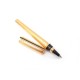 NEUF STYLO ROLLERBALL ST DUPONT MONTPARNASSE METAL DORE BILLE BALLPOINT PEN 420€