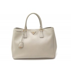 SAC A MAIN PRADA GALLERIA BN1844 CABAS SHOPPING EN CUIR BEIGE COMICE PURSE 1950€