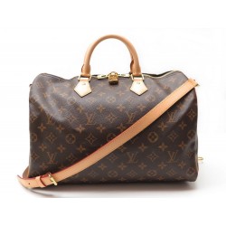 NEUF SAC A MAIN LOUIS VUITTON SPEEDY 40 BANDOULIERE MONOGRAM 