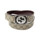 CEINTURE GUCCI LOGO MONOGRAMME 