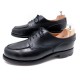 CHAUSSURES JM WESTON LE GOLF 641 8.5E 42.5 DERBY GOLF EN CUIR NOIR SHOES 750€