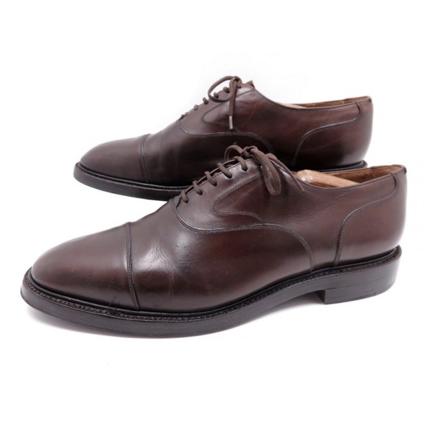 CHAUSSURES CHURCH'S AUCKLAND 9.5F 43.5 RICHELIEU EN CUIR MARRON EMBAUCHOIRS 590€