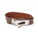 BRACELET HERMES KELLY DOUBLE TOUR CUIR 