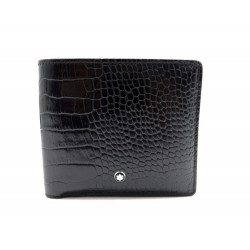 PORTEFEUILLE MONTBLANC PORTE CARTE FACON CROCO 