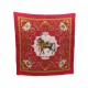 VINTAGE FOULARD HERMES CHEVAL TURC 1ERE EDITION 1969 CARRE EN SOIE SCARF 350