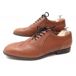 NEUF CHAUSSURES JM WESTON 606 OXFORD 11D 45 RICHELIEU EN CUIR MARRON SHOES 450€