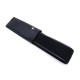 ETUI POUR 1 STYLO BILLE PLUME MONTBLANC MEISTERSTUCK EN CUIR ET TOILE NOIR 125€