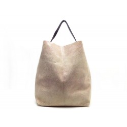 NEUF SAC A MAIN LINDE GALLERY GALUCHAT MILOU L CABAS DAIM ROSE SUEDE BAG 465€