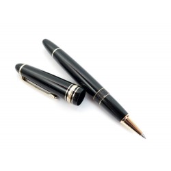 STYLO A BILLE ROLLERBALL MONTBLANC LEGRAND EN RESINE NOIR + BOITE RESIN PEN 450€