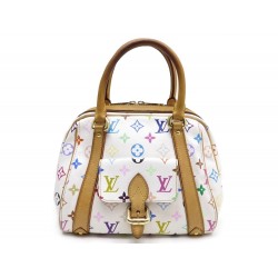  SAC A MAIN LOUIS VUITTON PRISCILLA MONOGRAM MULTICOLOR NOIR 