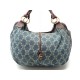 SAC A MAIN CELINE CABAS 40 CM EN TOILE BLEU MONOGRAMMEE TOTE DENIM CANVAS 850€