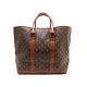 VINTAGE SAC DE VOYAGE A MAIN LOUIS VUITTON CABAS WEEK END GM MONOGRAM LV 1200€