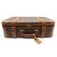 VINTAGE VALISE LOUIS VUITTON STRATOS 60 BAGAGE EN TOILE MARRON LUGGAGE LV 1450€