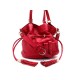 SAC A MAIN LANCEL PREMIER FLIRT BANDOULIERE EN CUIR FACON AUTRUCHE ROUGE 990€