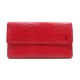 PORTEFEUILLE LOUIS VUITTON SARAH CUIR EPI ROUGE COMPAGNON WALLET BILLFOLD 570€