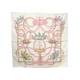 NEUF FOULARD HERMES LE SACRE DU PRINTEMPS SOIE BLANC CARRE 90 CM SILK SCARF 350€