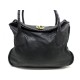 SAC A MAIN ROBERTO CAVALLI CABAS CUIR NOIR HAND BAG LEATHER BLACK PURSE 1300€